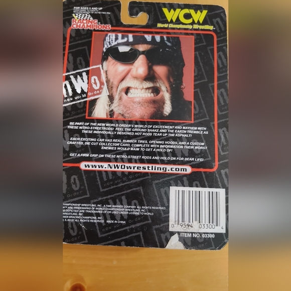 Racing Champions WCW NWO Nitro Streetrods Elizabeth Die Cast Car factory sealed - Picture 2 of 2